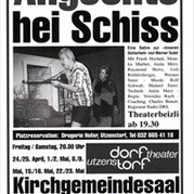 Plakat «Angschts hei Schiss»
